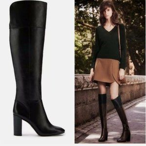 NIB Tory Burch Leather Bowie Over The Knee Boots